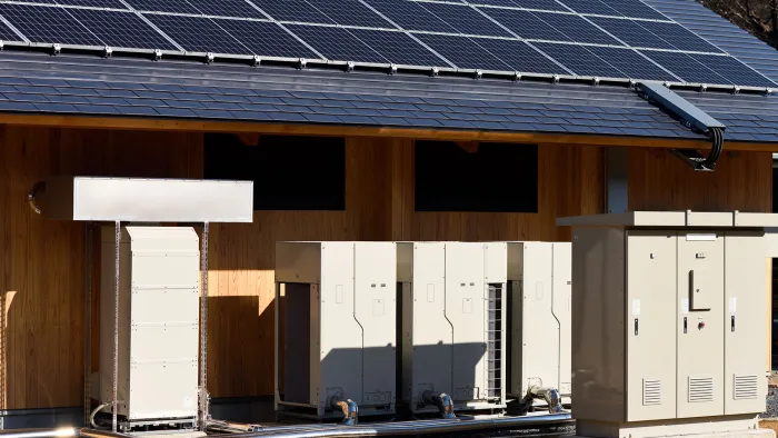 Residential battery storage