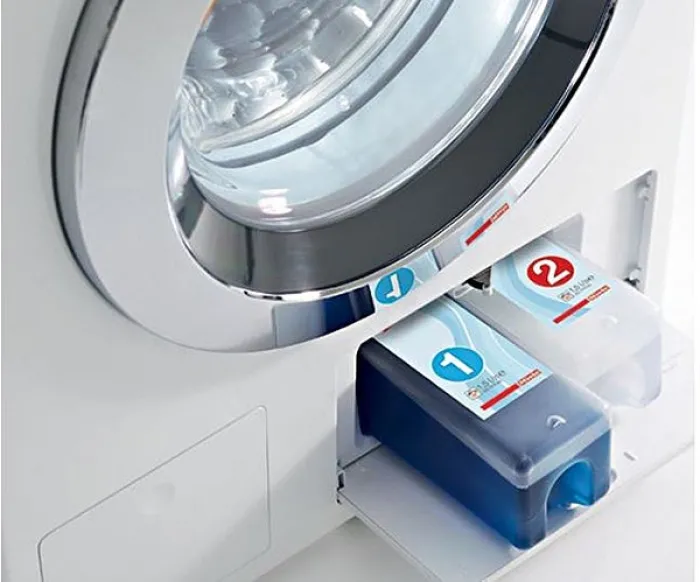 Image of TwinDos, Miele’s washing machine dispensing system