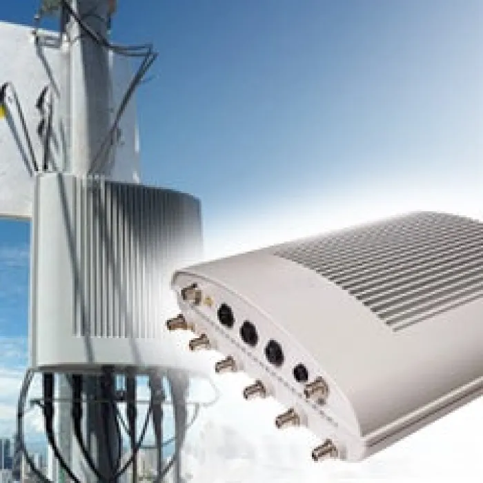 image of PureWave base station over mounted unit in background