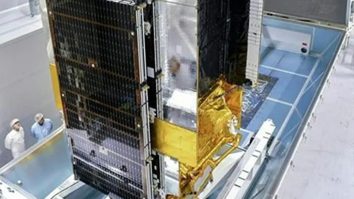 Thuraya-4 prepared for shipment to launch site - copyright Airbus