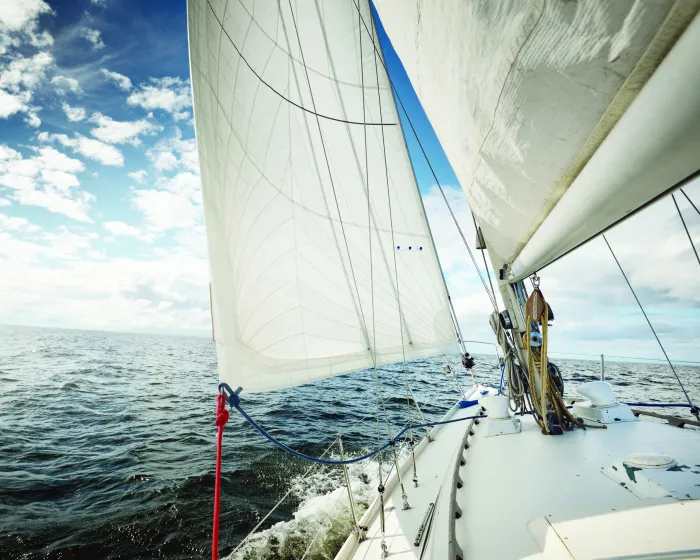 sailboat on the ocean