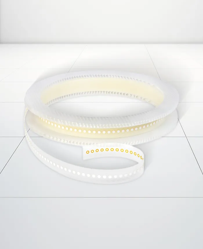A roll of the MEMs Membranes for Sensors on a tiled floor
