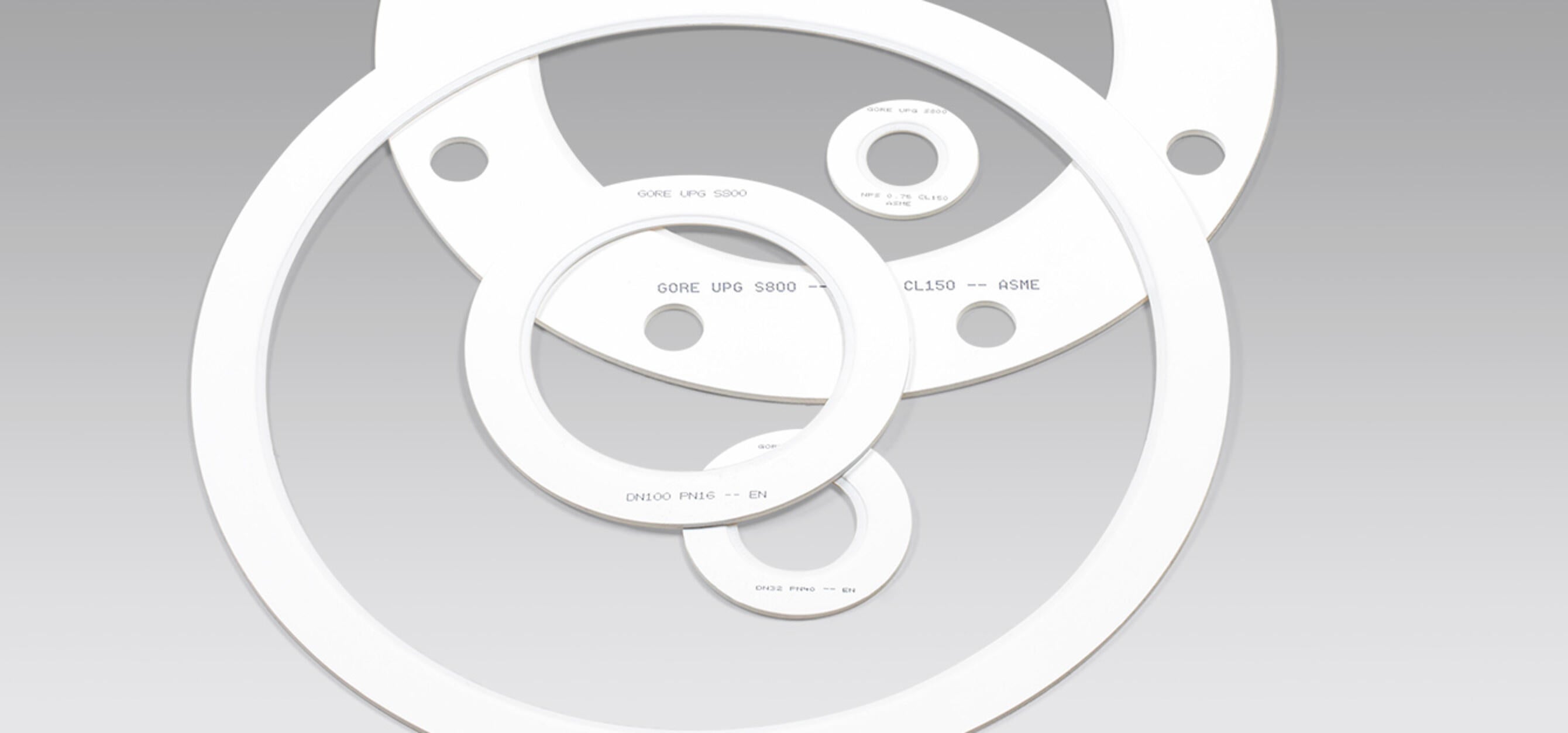box of 10 Details about   GORE Universal Pipe Gasket UPG1801.00X150FF 1” X 150LB X 1/8” UPGFF 