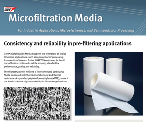 GORE® Microfiltration Media Datasheet GMM 407-412-413