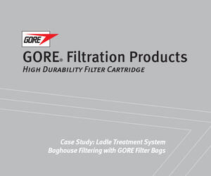 Case Study: Ladle Treatment System Baghouse Filtering with GORE Filter Bags