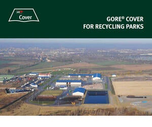 Gore cover for recycling parks