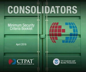 Cover of the Consolidators Minimum Security Criteria Booklet