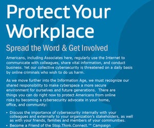 CTPAT Protect Your Workplace Poster