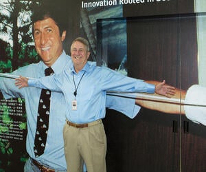 Bob Gore stretching eptfe
