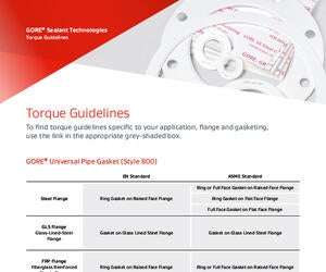 Gore Torque Guidelines