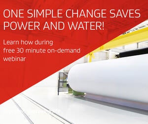 One simple change saves power and water! Watch the webinar recording and learn how!