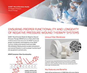 Ensuring Proper Functionality and Longevity of Negative Pressure Wound Therapy Systems
