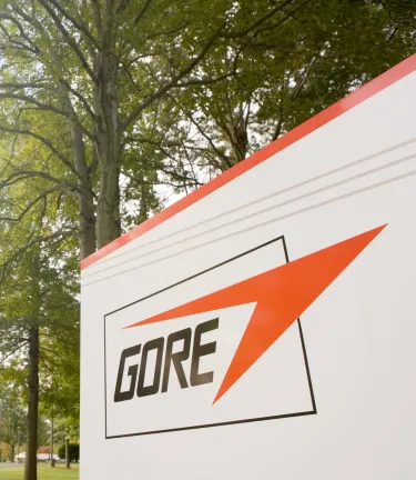 gore sign outside of plant