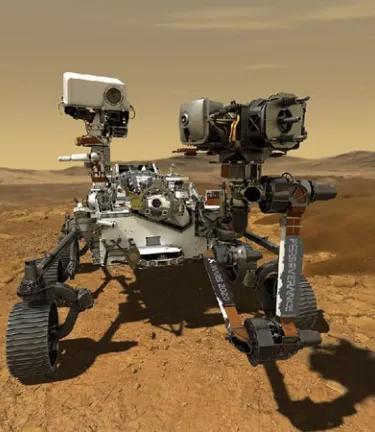 Gore spaceflight microwave assemblies in Mars Perseverance