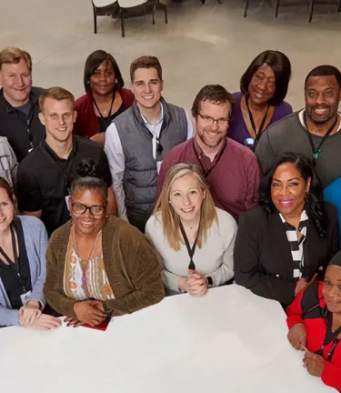 Birds-eye-view of GORE Careers Associates.
