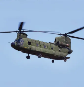 CH-47 Chinook Helicopters – Preventing Chafing Damage on Structures