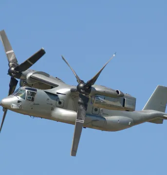 V-22 osprey aircraft