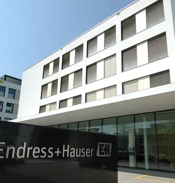 Endress+Hauser’s headquarters in the Sternenhof building in Reinach, Switzerland
