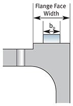For raised face and flat face flanges