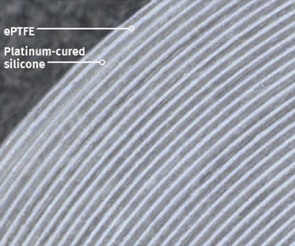 Cross section image showing detailed structure of STA-PURE® PCS Tube