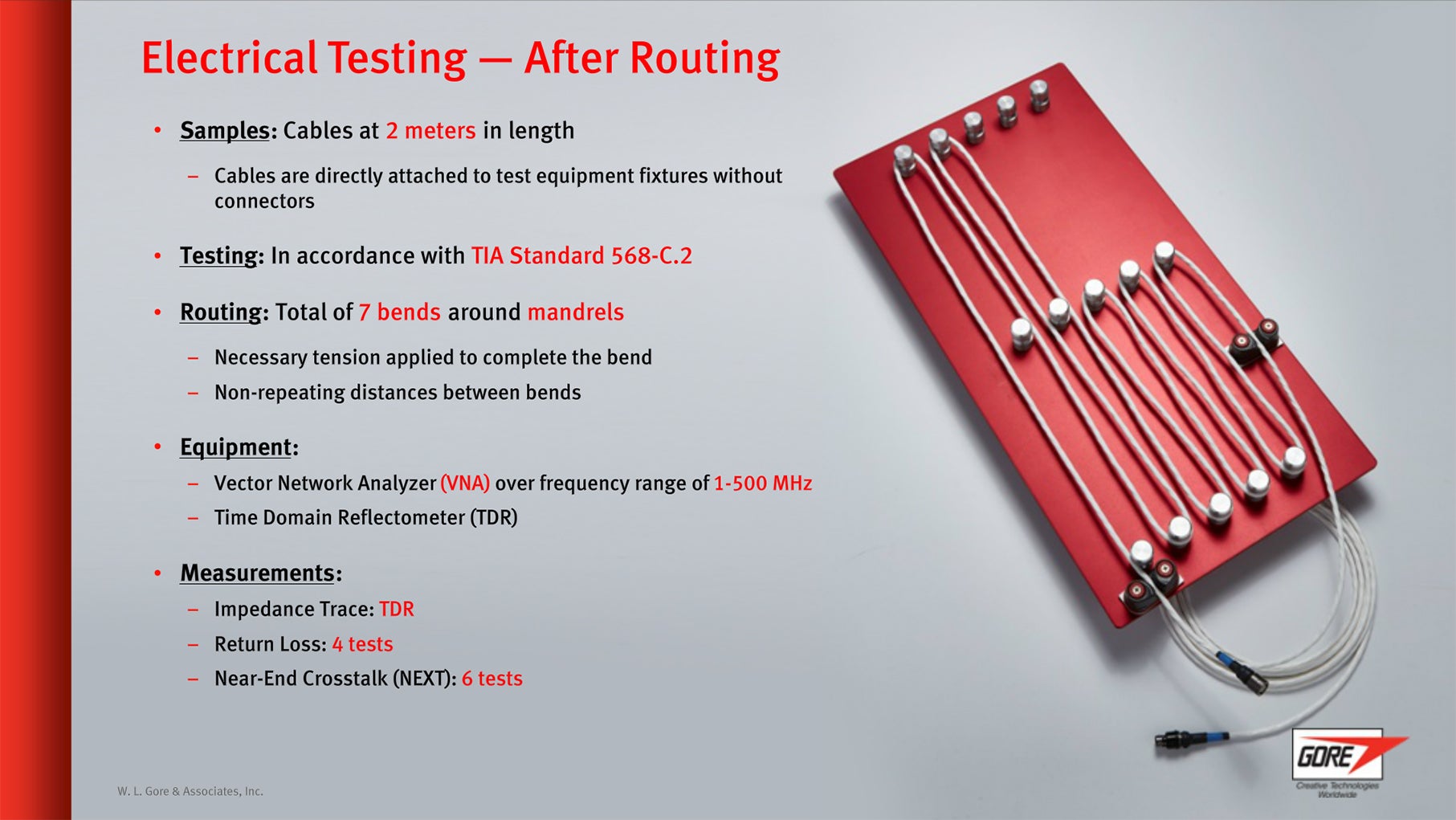 Effects of installation on Ethernet Interconnects in airframes