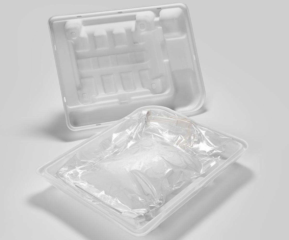 GORE® STA-PURE™ Flexible Freeze Container with optional hard-shell carrier and barrier wrap