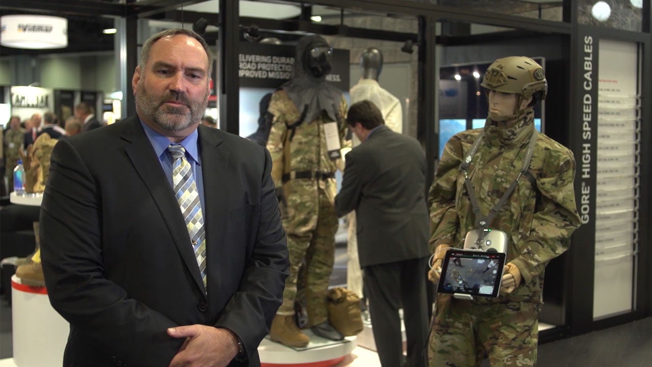 Gore Market Development Leader Jeff "Rev" Woods at AUSA 2018
