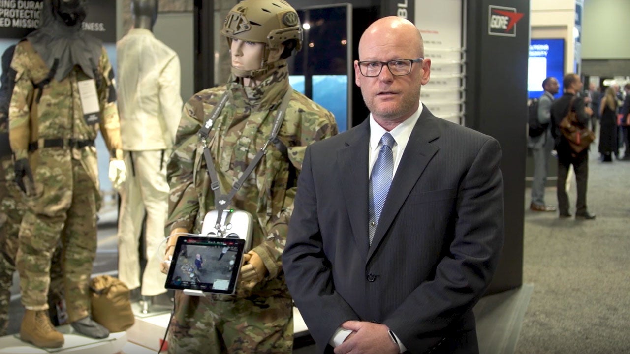Gore Application Engineer Tom Sharp at AUSA 2018