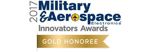 2017 Military & Aerospace Electronics Innovators Award Gold Honoree