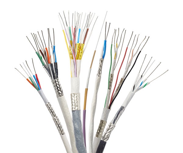 Image of an arrangement of GORE High Speed Data Cables
