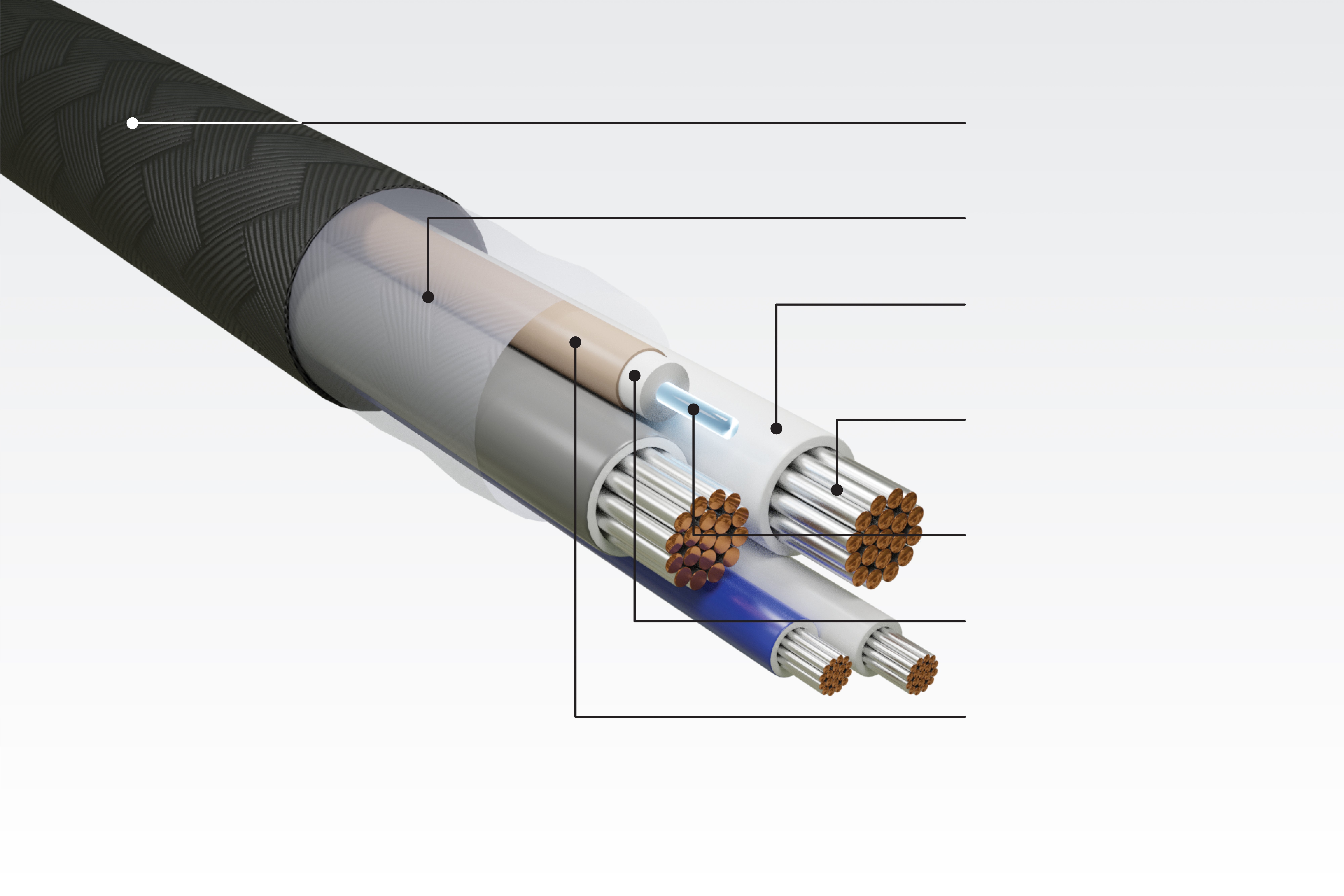 High-Strength Construction of GORE Tethered Drone Cables