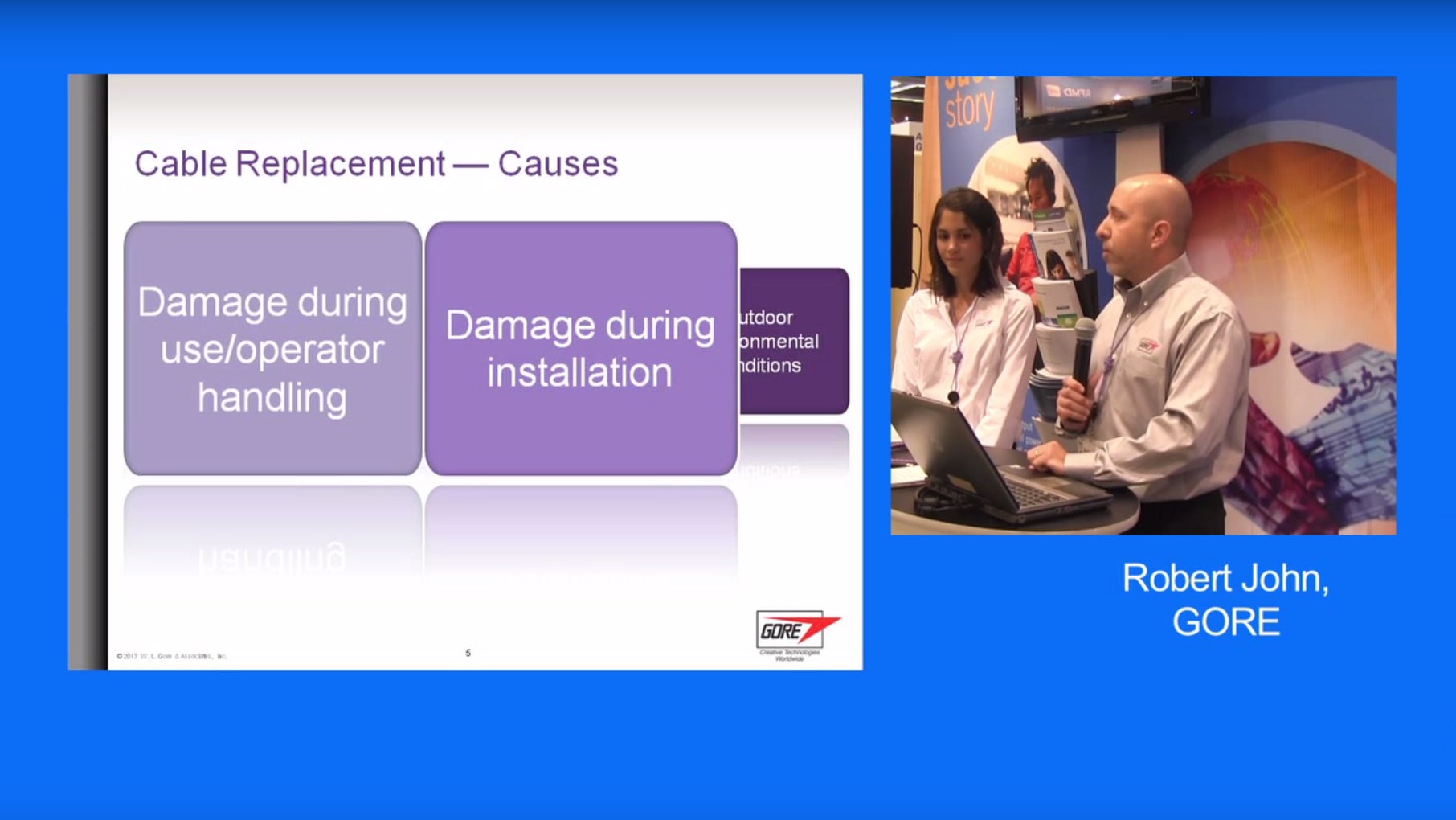 Gore’s Robert John discusses the causes of microwave/RF cable failure and the impact of cable replacement over time