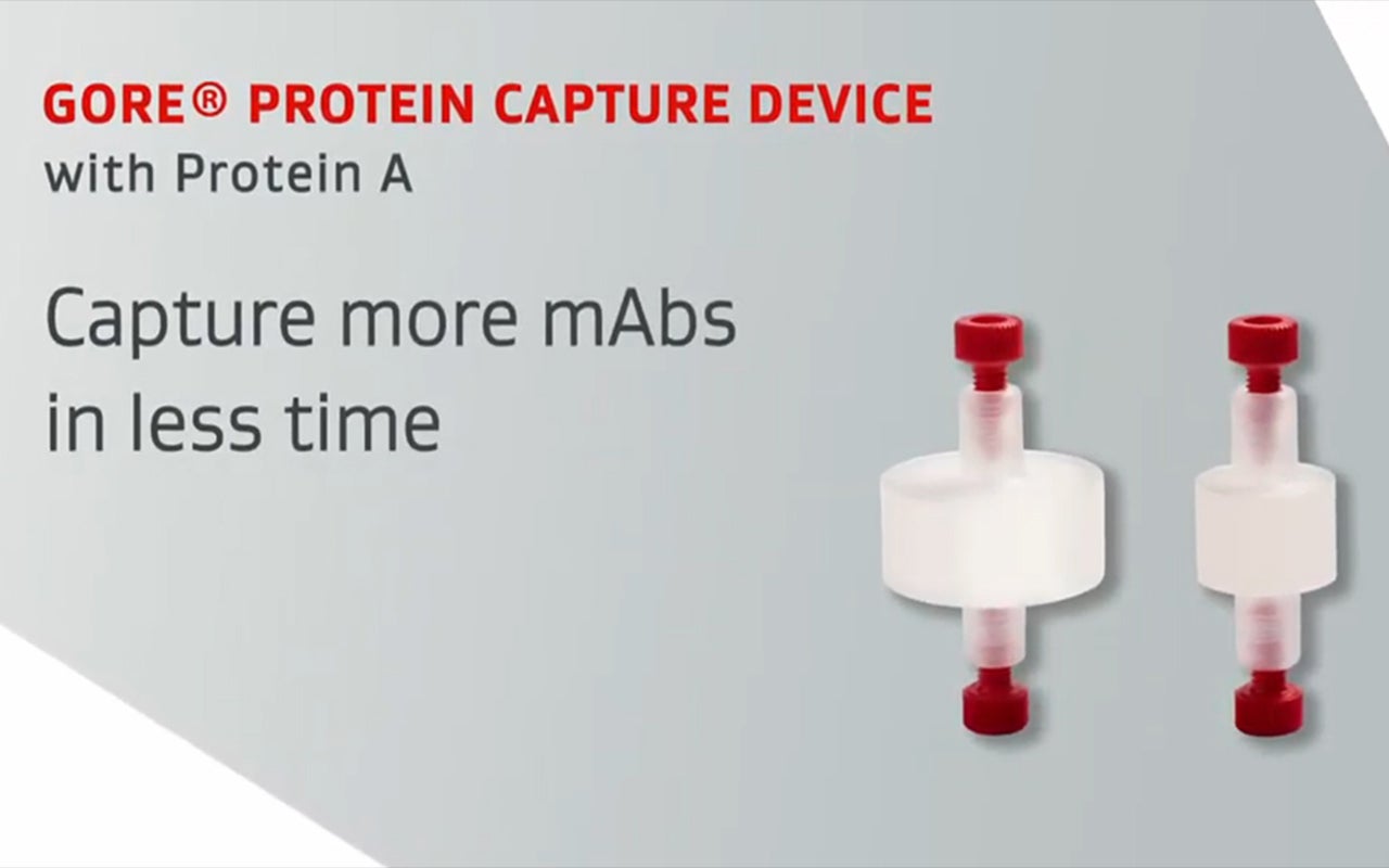 GORE devices capture more mAbs in less time