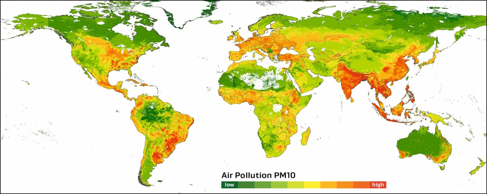 Global Pollution Map