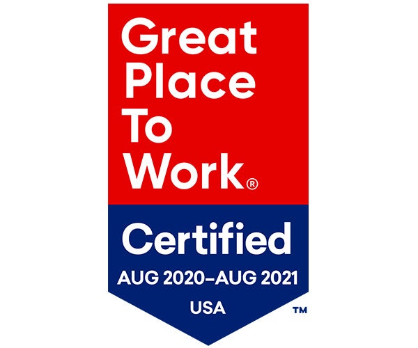Great Place to Work Certified Badge